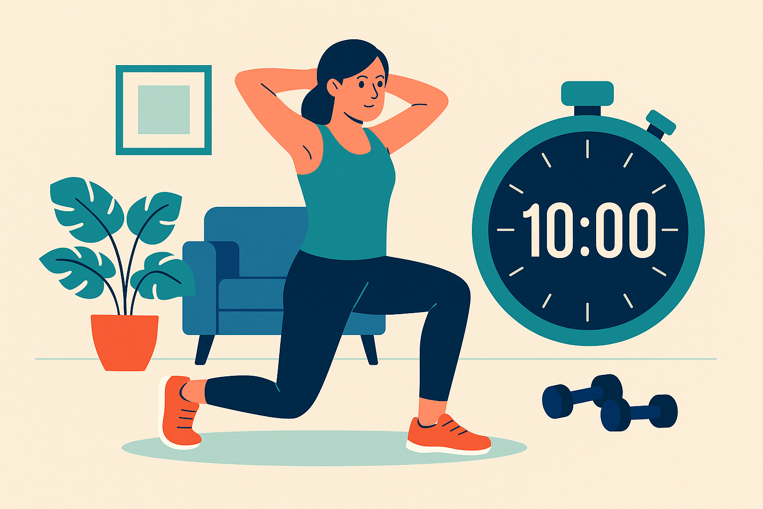 Exercícios de 10 minutos que realmente fazem diferença