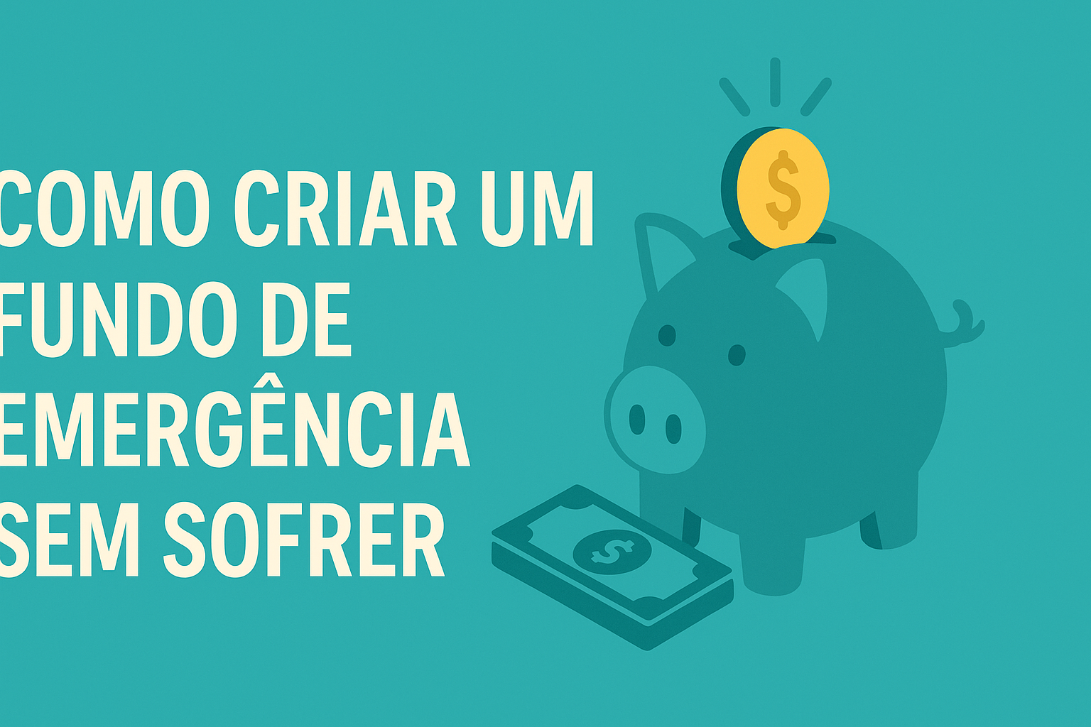 Como criar um fundo de emergência sem sofrer
