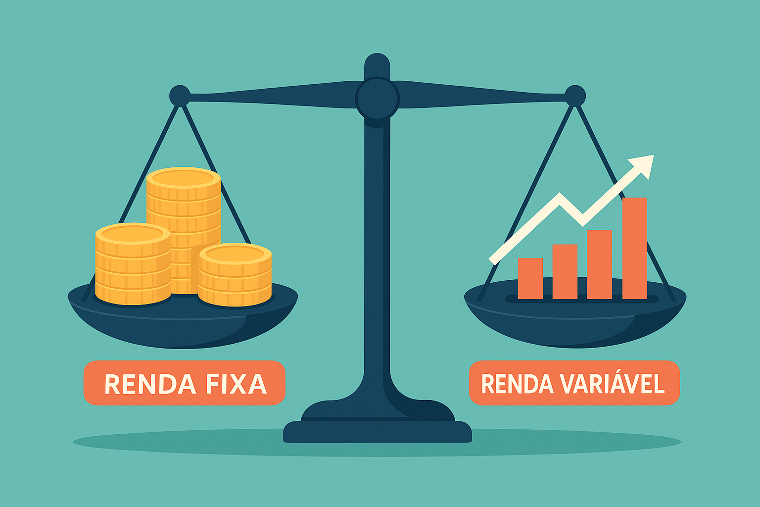 Renda fixa x renda variável: qual escolher em 2025?