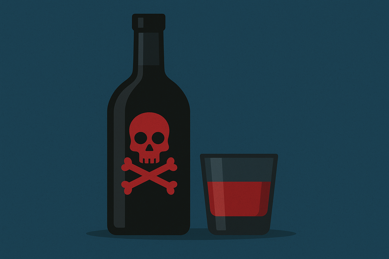 O perigo do metanol em bebidas adulteradas