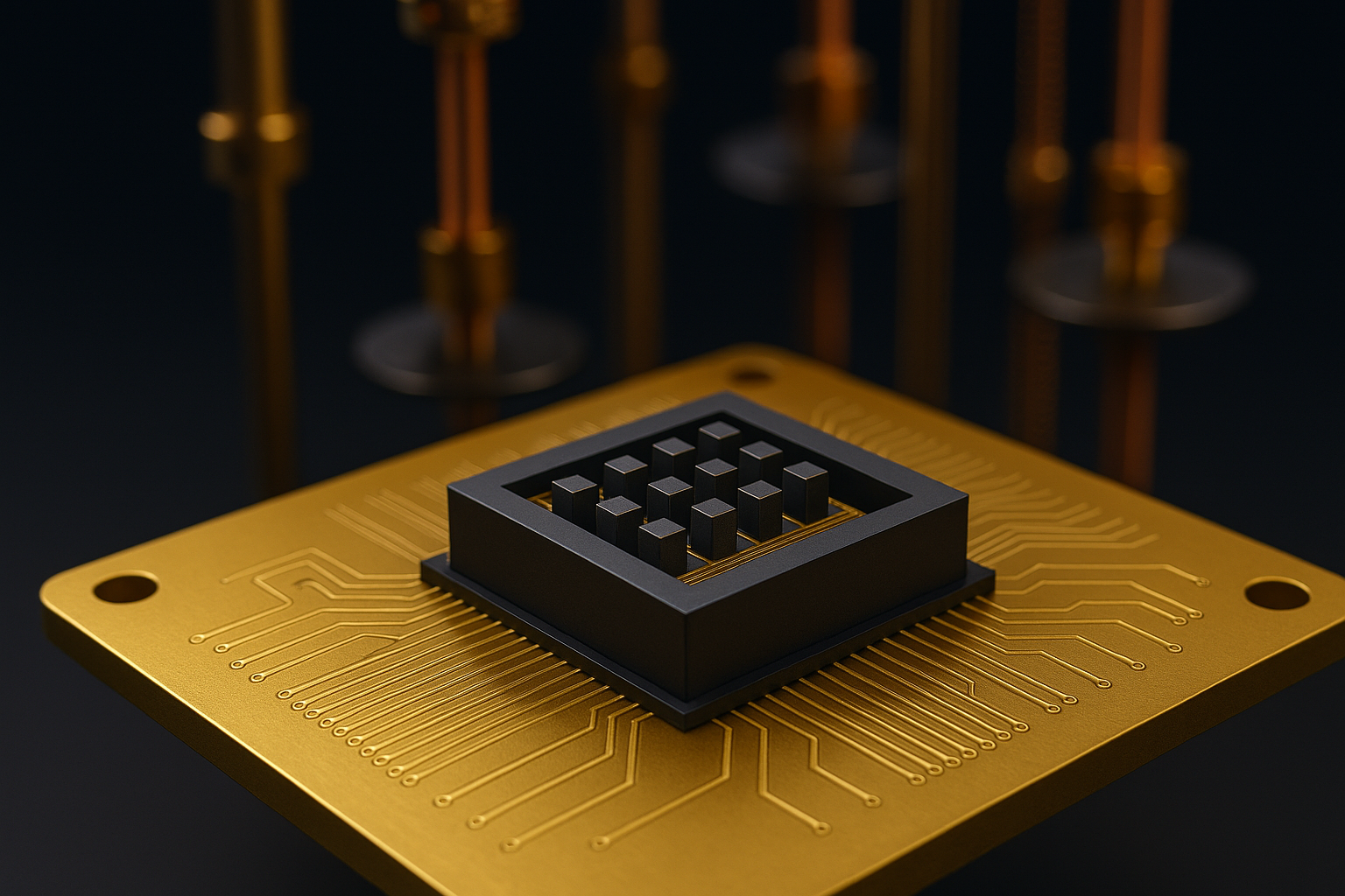 Computação quântica dá salto com novo chip mais estável e eficiente